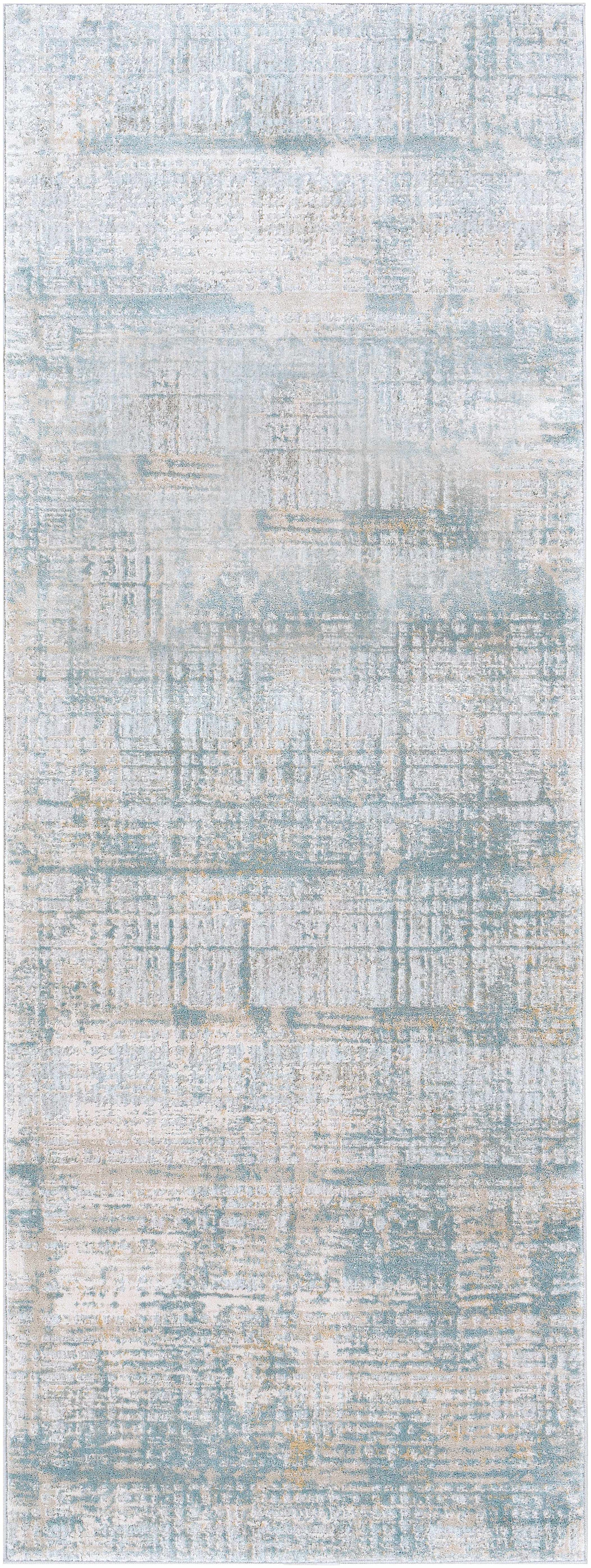 Fallin Gray Thick Luxe Abstract Striped Rug - Ornate Home