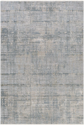 Fallin Gray Thick Luxe Abstract Striped Rug - Ornate Home