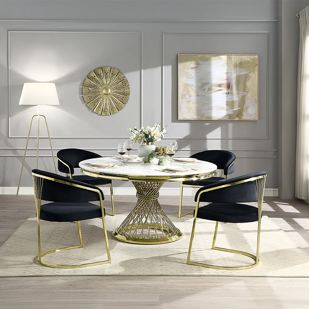 ACME West Fallon Side Chair - Thumbnail 2