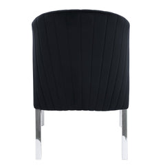 Fallon Black Side Chair (Set of 2) - Ornate Home