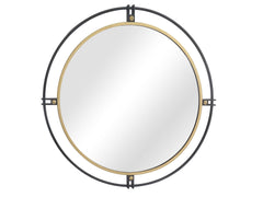 Fallon Gold/Black Wall Mirror - Ornate Home