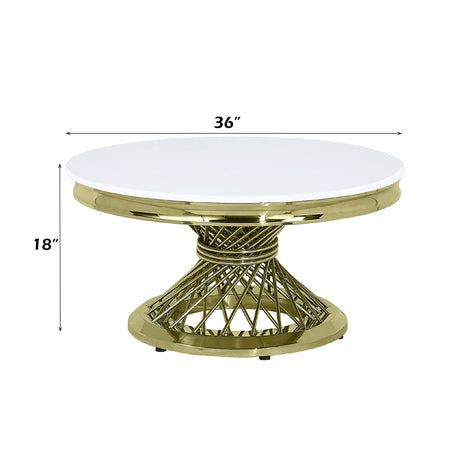 Fallon Gold Coffee Table - Ornate Home