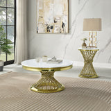 Fallon Gold Coffee Table - Ornate Home