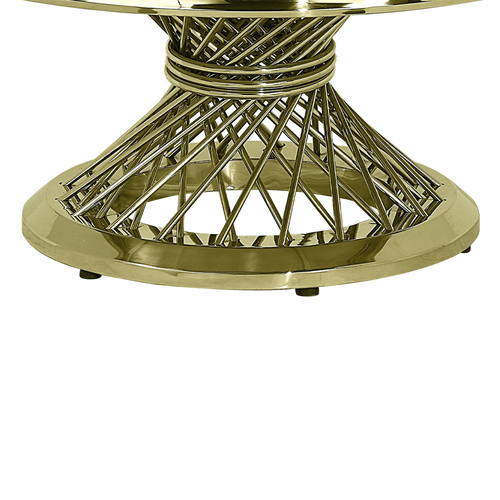 Fallon Gold Coffee Table - Ornate Home