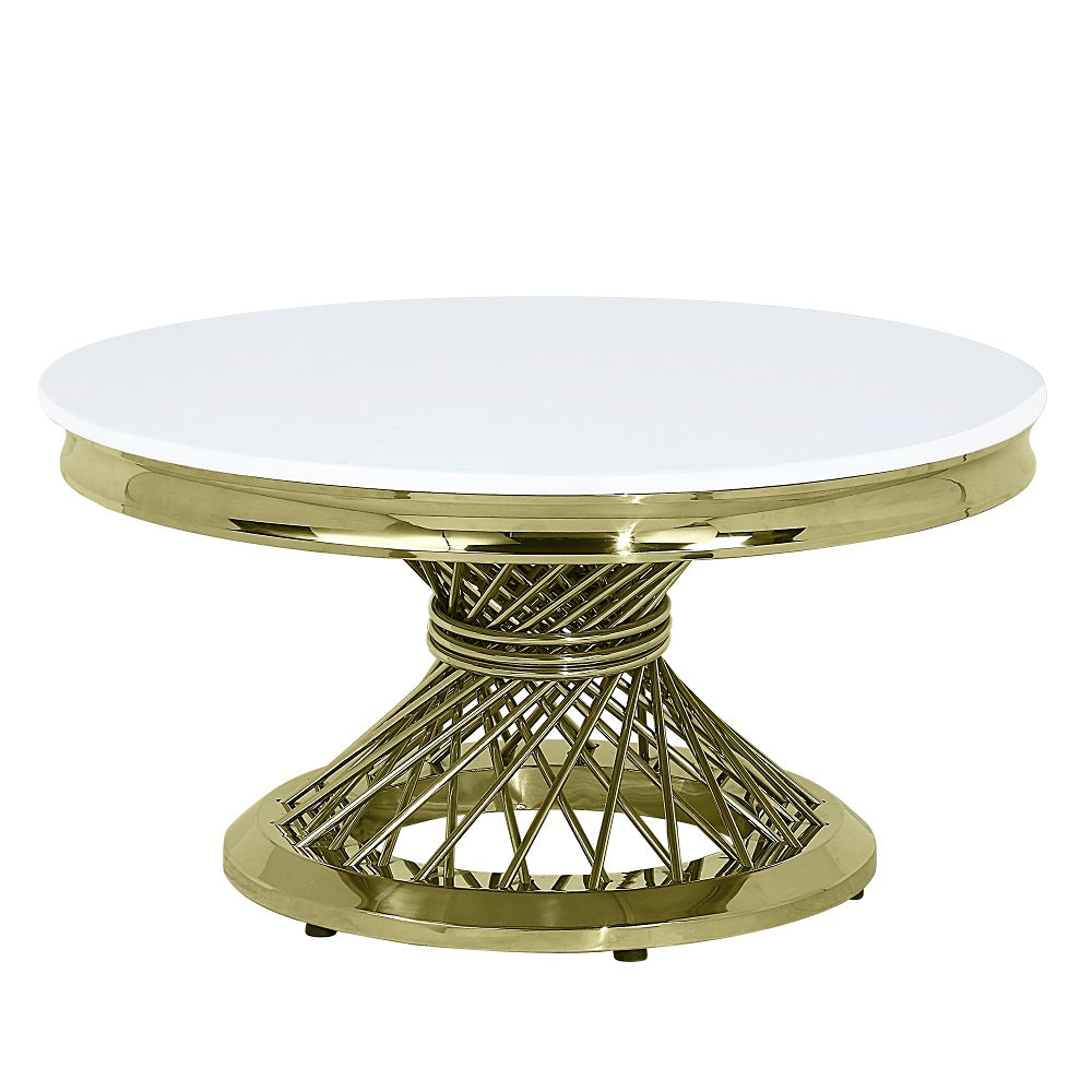Fallon Gold Coffee Table - Ornate Home