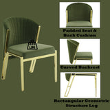 Fallon Green Side Chair (Set of 2) - Ornate Home