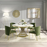 Fallon Green Side Chair (Set of 2) - Ornate Home