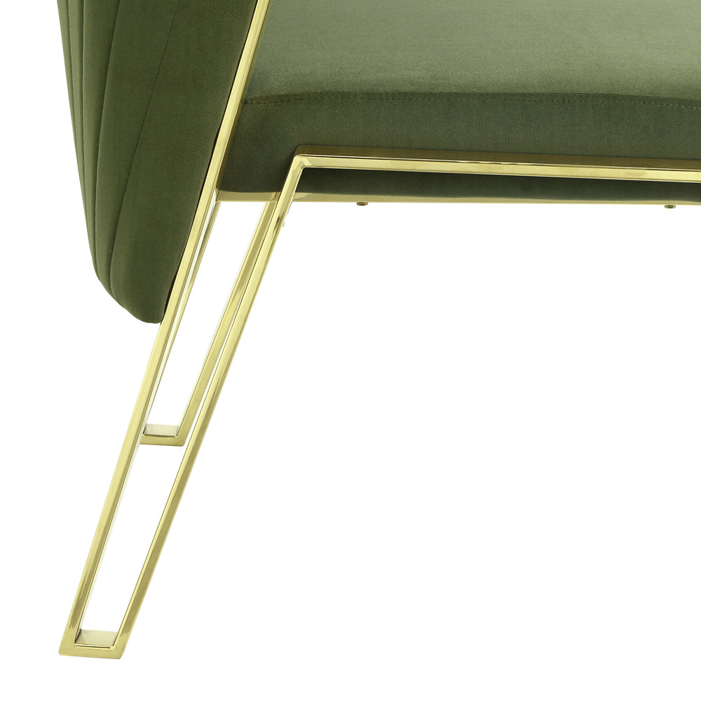 Fallon Green Side Chair (Set of 2) - Ornate Home