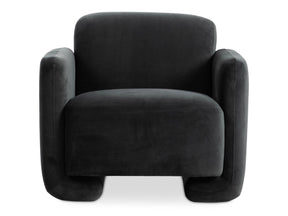 Fallon Shadow Grey Accent Chair - Ornate Home
