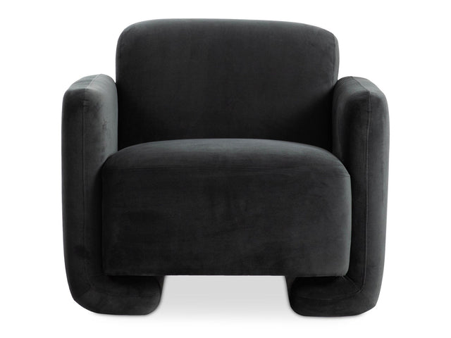 Fallon Shadow Grey Accent Chair - Ornate Home