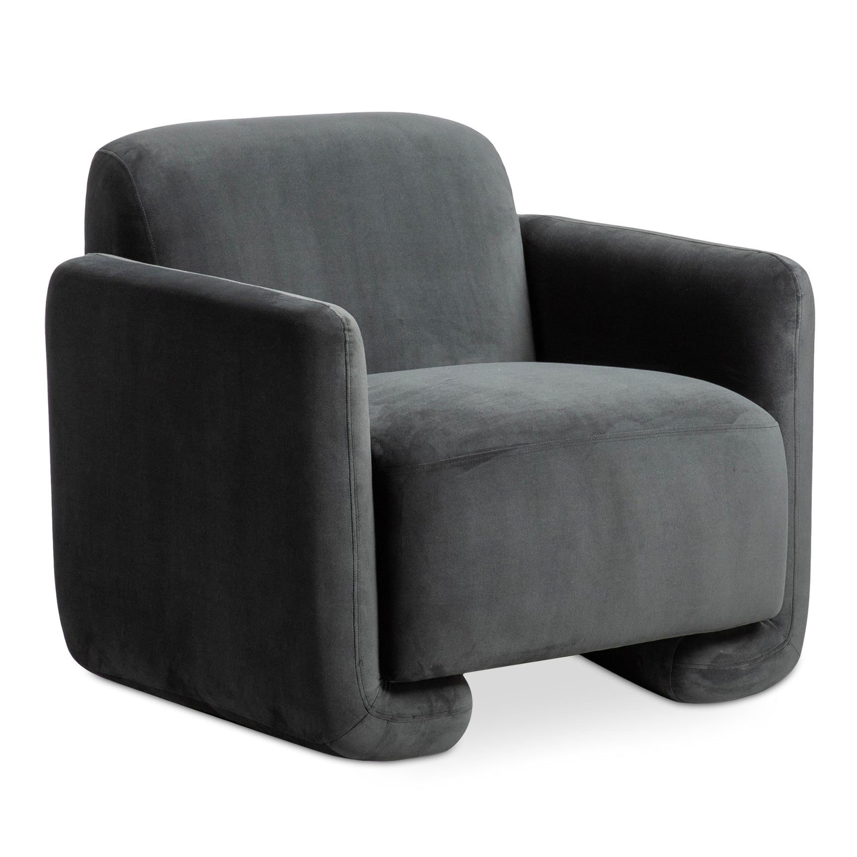 Fallon Shadow Grey Accent Chair - Ornate Home