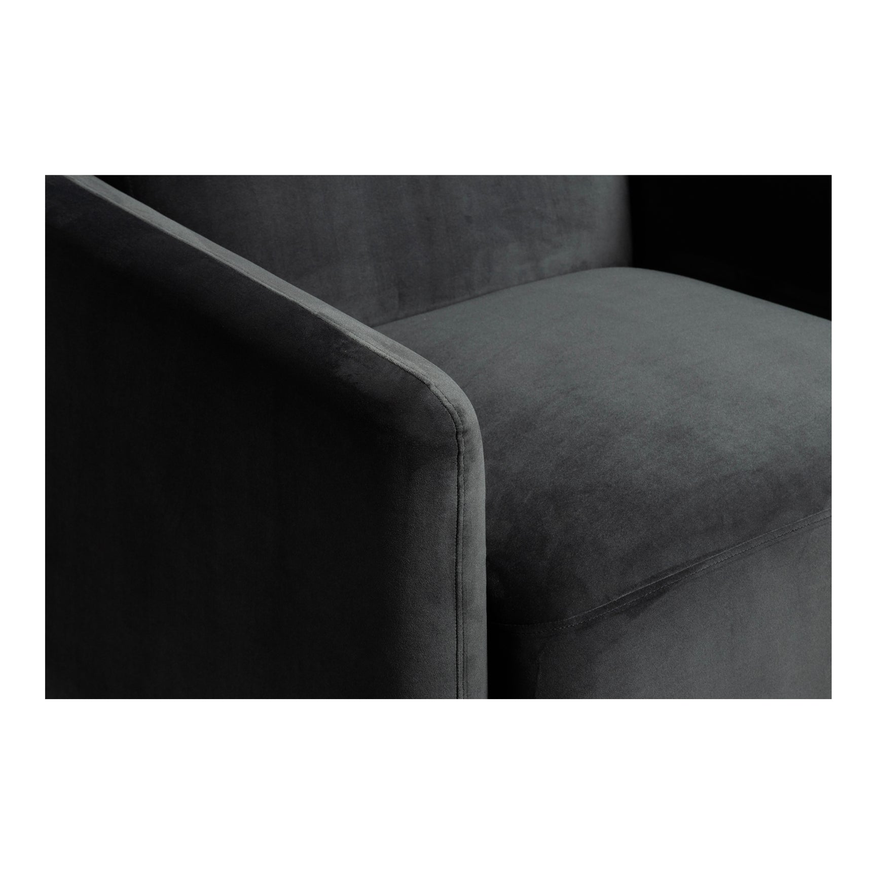 Fallon Shadow Grey Accent Chair - Ornate Home
