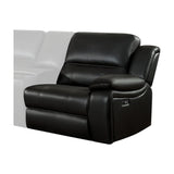 Falun Brown 6-Piece Modular Power Reclining Sectional - Ornate Home