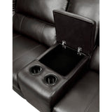 Falun Brown 6-Piece Modular Power Reclining Sectional - Ornate Home