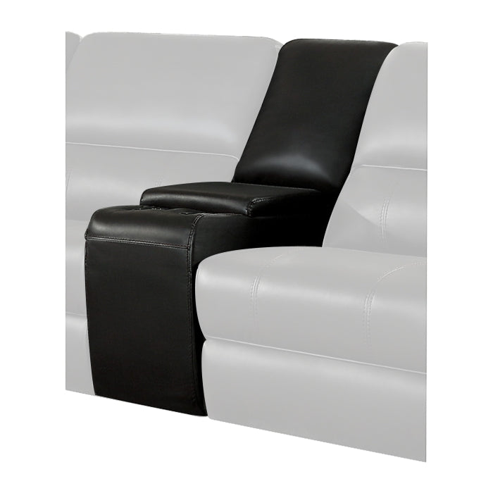 Falun Brown 6-Piece Modular Power Reclining Sectional - Ornate Home