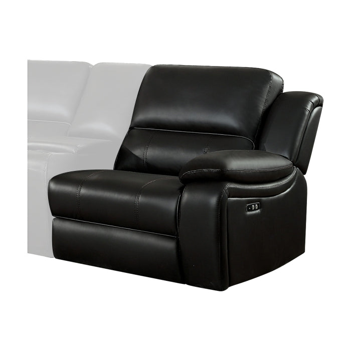 Falun Brown 6-Piece Modular Power Reclining Sectional - Ornate Home