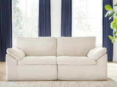 Fannin Ivory LAF/RAF Corner Chair (2/CN) - Ornate Home