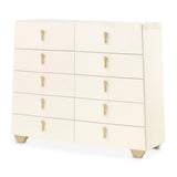 Fantosini Creamy Pearl 10-Drawer Mule Chest - Ornate Home