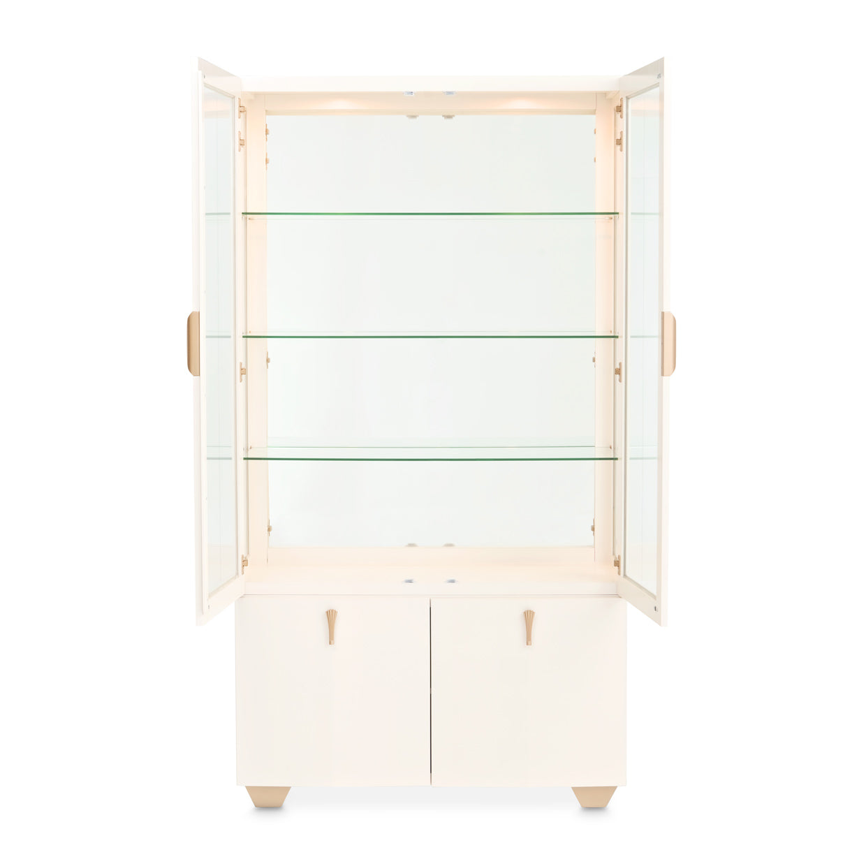 Fantosini Creamy Pearl Display Cabinet - Ornate Home