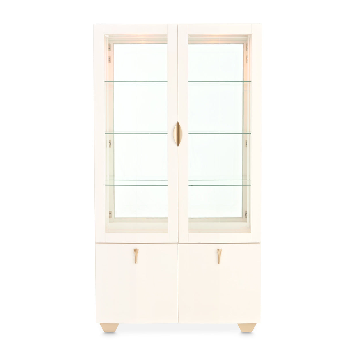 Fantosini Creamy Pearl Display Cabinet - Ornate Home