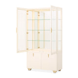 Fantosini Creamy Pearl Display Cabinet - Ornate Home