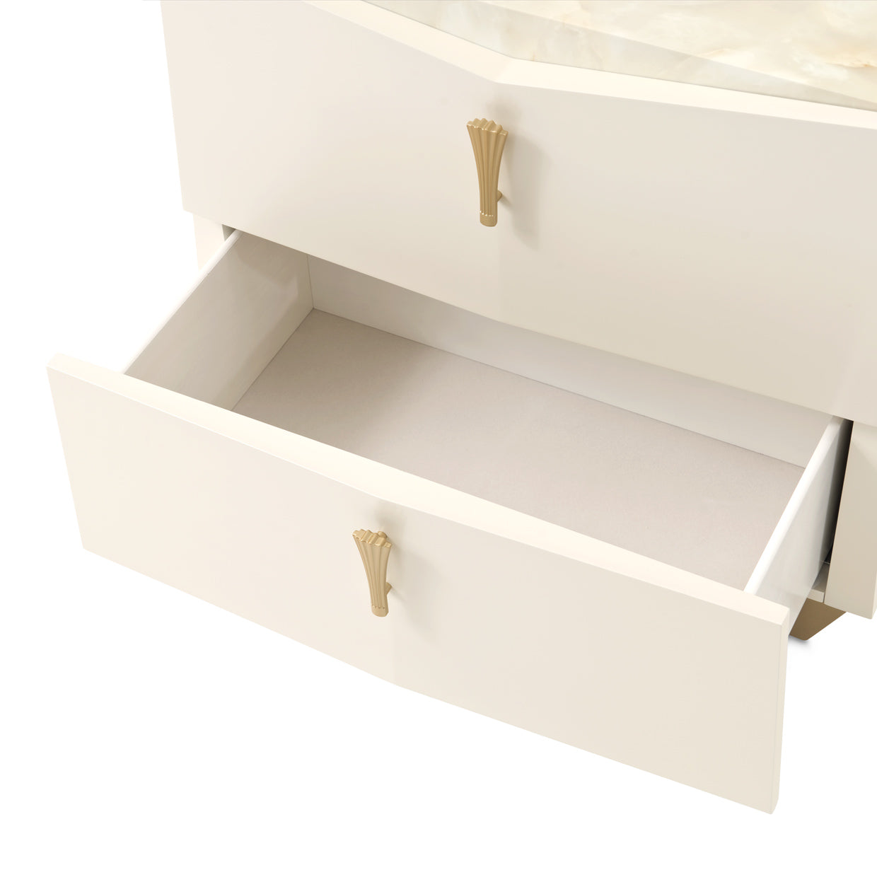 Fantosini Creamy Pearl Nightstand - Ornate Home