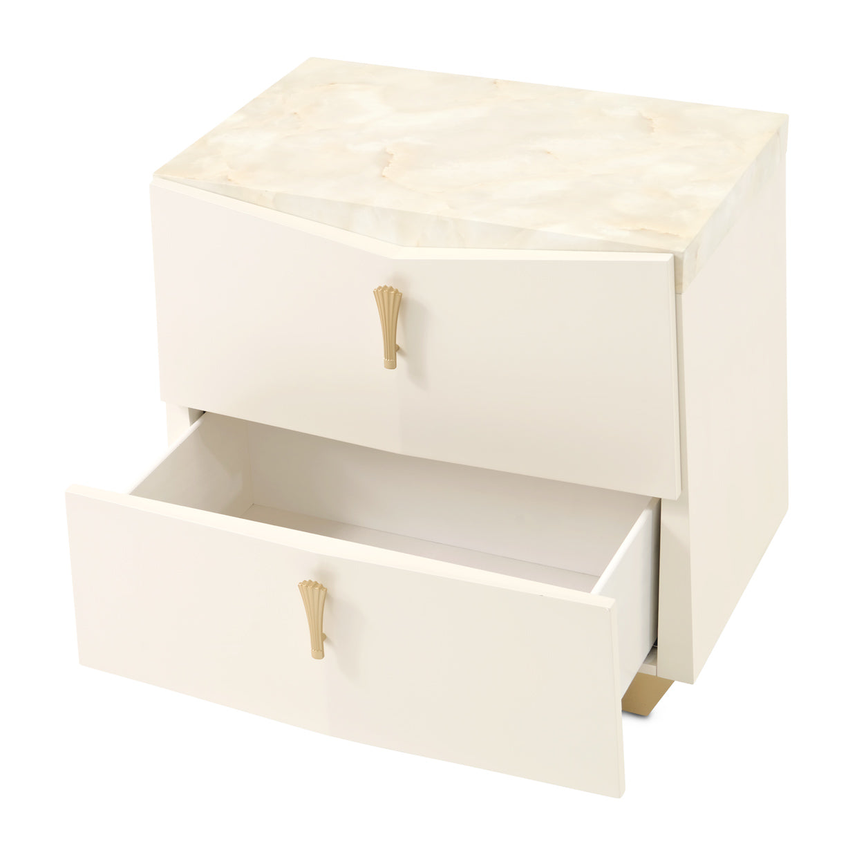 Fantosini Creamy Pearl Nightstand - Ornate Home