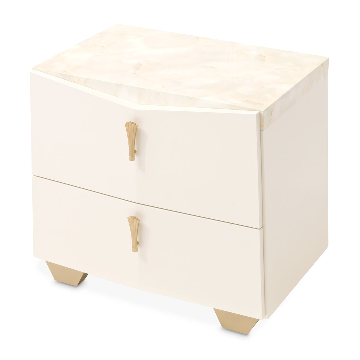 Fantosini Creamy Pearl Nightstand - Ornate Home