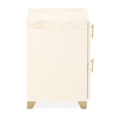 Fantosini Creamy Pearl Nightstand - Ornate Home