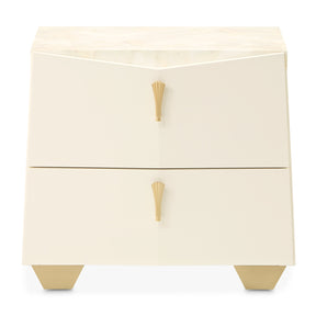 Fantosini Creamy Pearl Nightstand - Ornate Home
