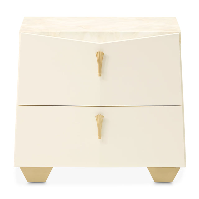 Fantosini Creamy Pearl Nightstand - Ornate Home