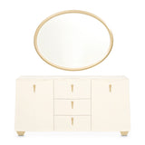 Fantosini Creamy Pearl Sideboard with Mirror - Ornate Home