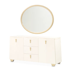 Fantosini Creamy Pearl Sideboard with Mirror - Ornate Home