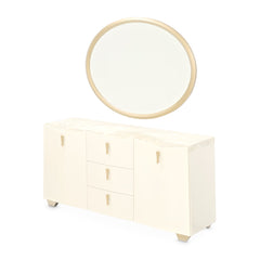 Fantosini Creamy Pearl Sideboard with Mirror - Ornate Home