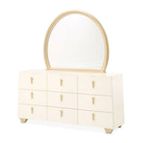 Fantosini Gold Dresser with Mirror - Ornate Home