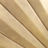 Fantosini Gold Leaf King Fan Bed - Ornate Home