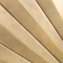 Fantosini Gold Leaf King Fan Bed - Ornate Home