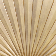 Fantosini Gold Leaf King Fan Bed - Ornate Home