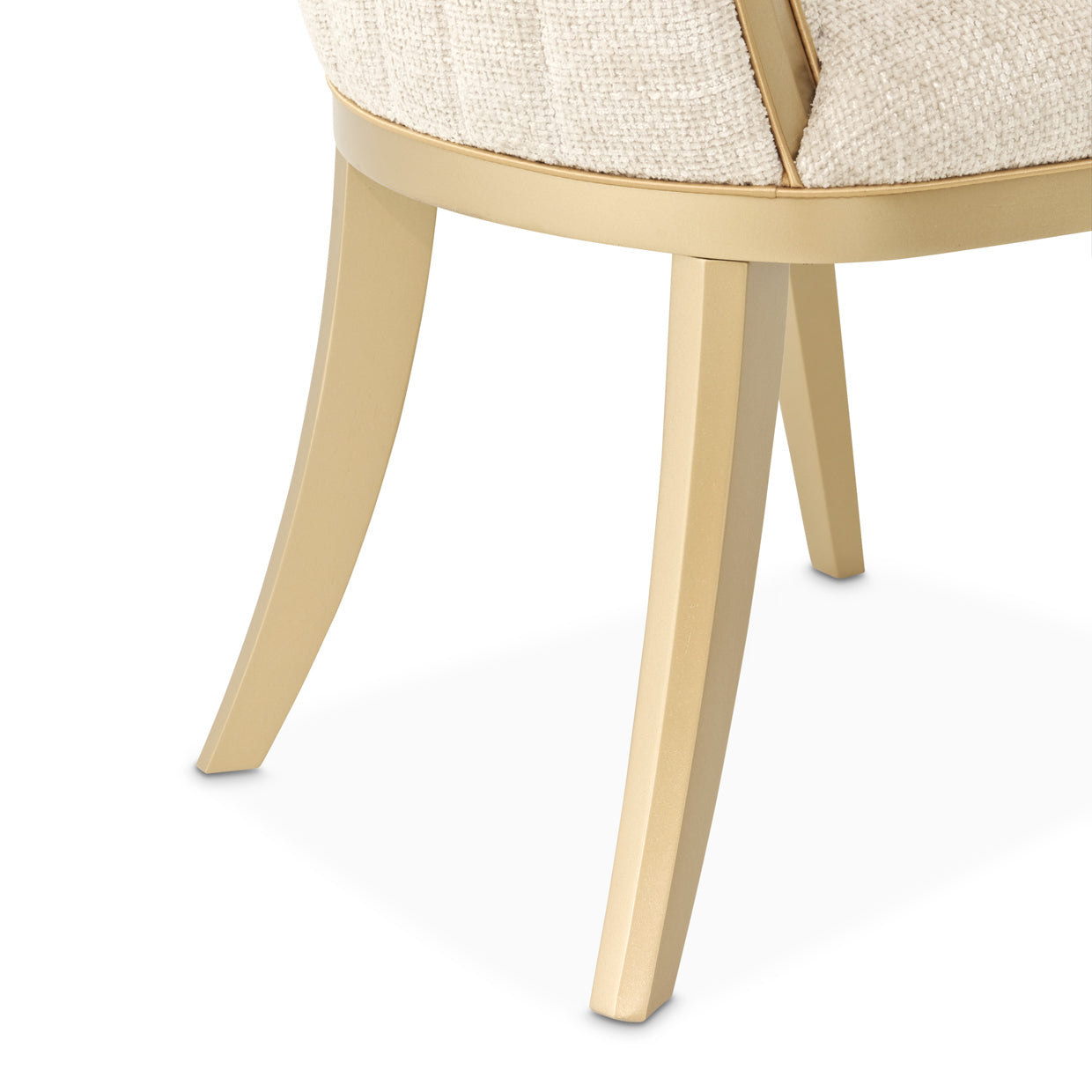 Fantosini Gold/Natural Arm Chair (Set of 2) - Ornate Home