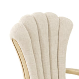 Fantosini Gold/Natural Arm Chair (Set of 2) - Ornate Home
