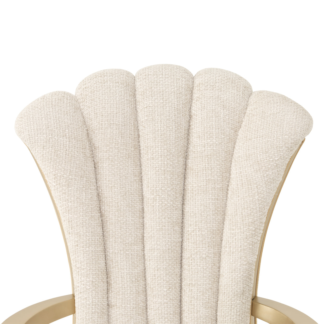 Fantosini Gold/Natural Arm Chair (Set of 2) - Ornate Home