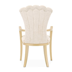 Fantosini Gold/Natural Arm Chair (Set of 2) - Ornate Home
