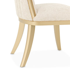 Fantosini Gold/Natural Side Chair (Set of 2) - Ornate Home