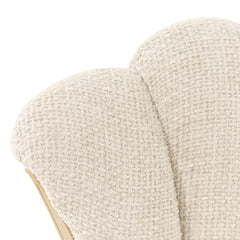 Fantosini Gold/Natural Side Chair (Set of 2) - Ornate Home