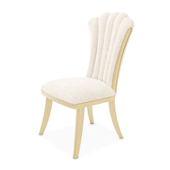 Fantosini Gold/Natural Side Chair (Set of 2) - Ornate Home