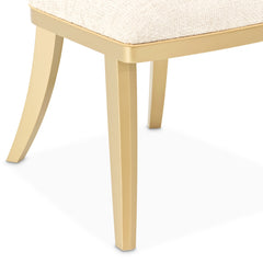 Fantosini Gold/Natural Side Chair (Set of 2) - Ornate Home