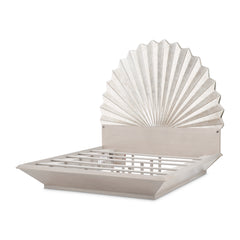 Fantosini Silver Leaf King Fan Bed - Ornate Home