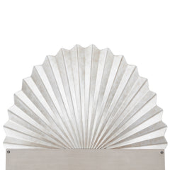 Fantosini Silver Leaf King Fan Bed - Ornate Home