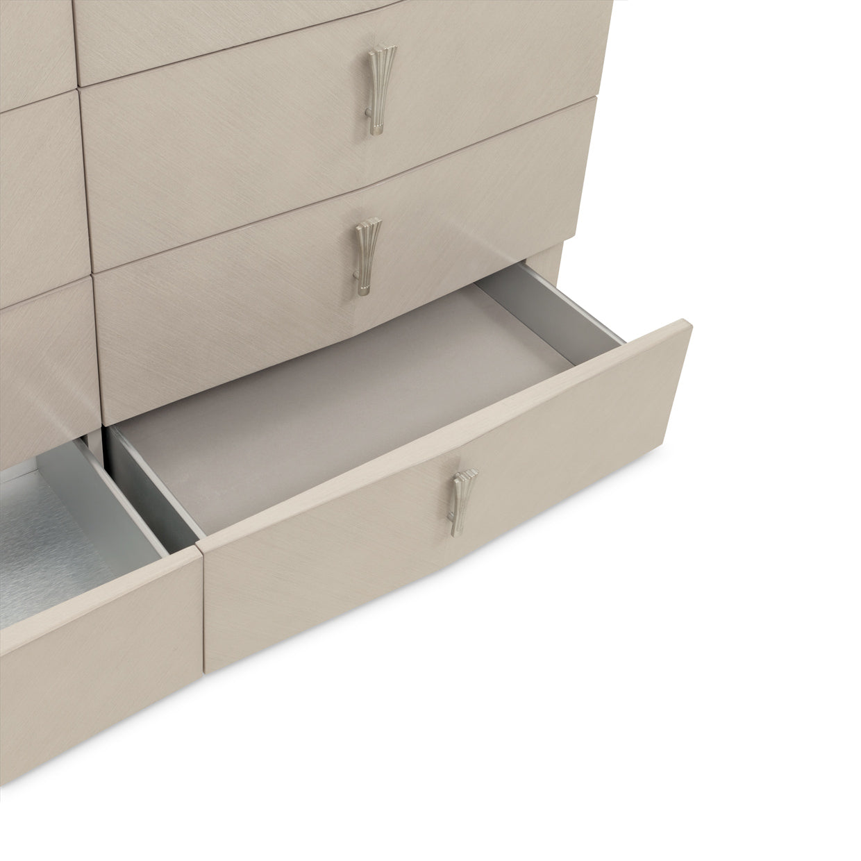 Fantosini Silver Mist 10-Drawer Mule Chest - Ornate Home
