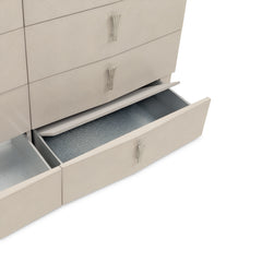 Fantosini Silver Mist 10-Drawer Mule Chest - Ornate Home